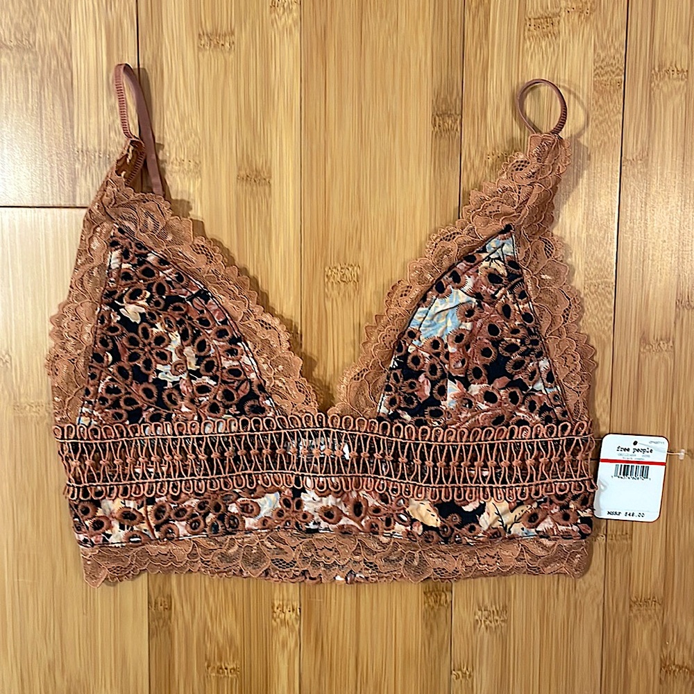 NWT Free People Emma Soft Bralette